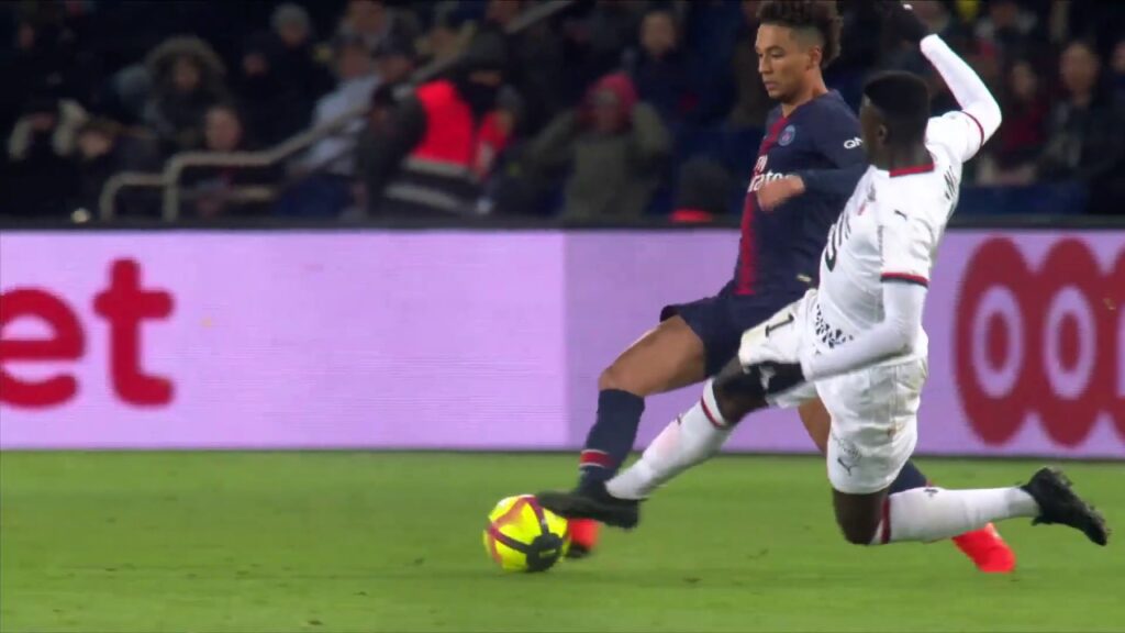 PSG VS STADE RENNAIS - LA GROSSE FAUTE SUR THILO KEHRER