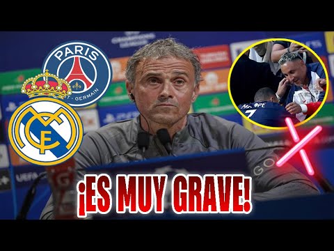 ¡ES MUY GRAVE! ¡NO SE VIO EN TELEVISION! ¡MIRA QUE HIZO LUIS ENRIQUE! | NOTICIAS DEL REAL MADRID HOY