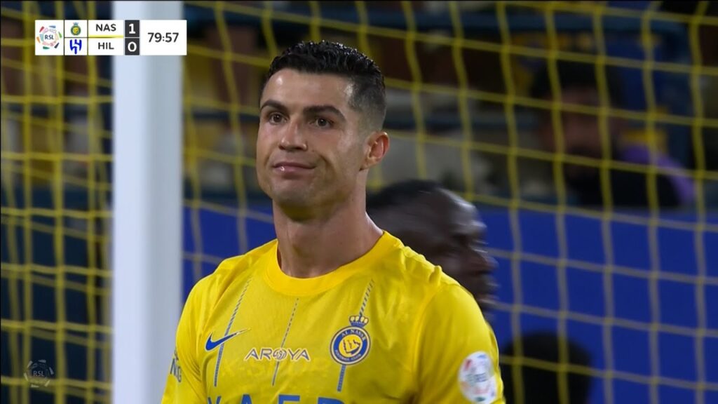 Cristiano Ronaldo Tonight with Al Nassr vs Al Hilal | 1080i HD