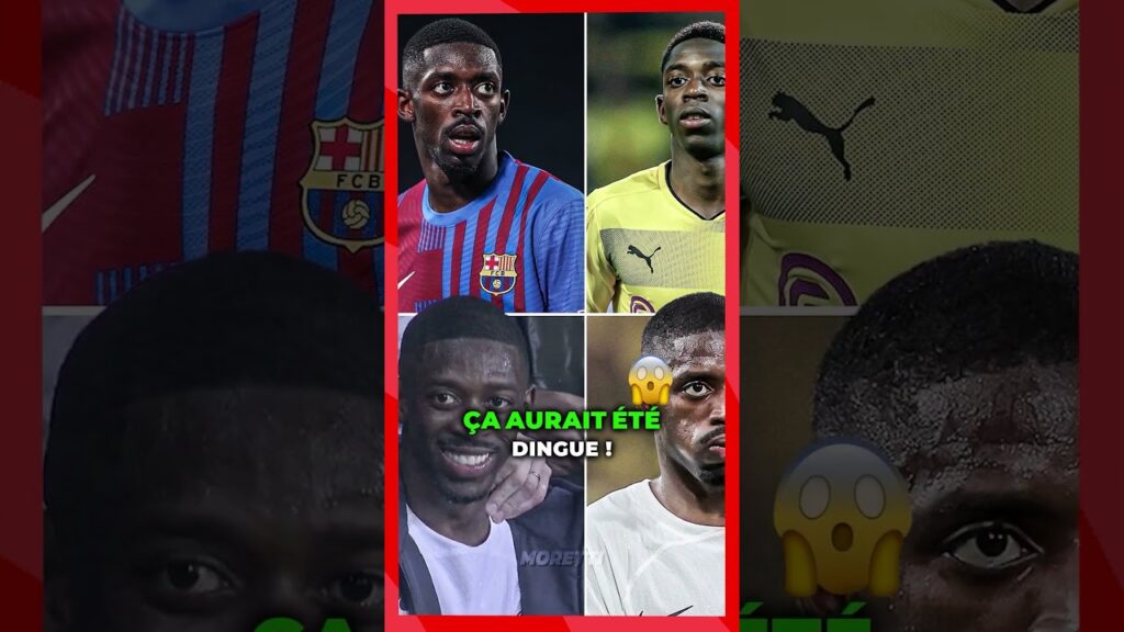 😈 Ce sourire MALICIEUX de Ousmane Dembélé