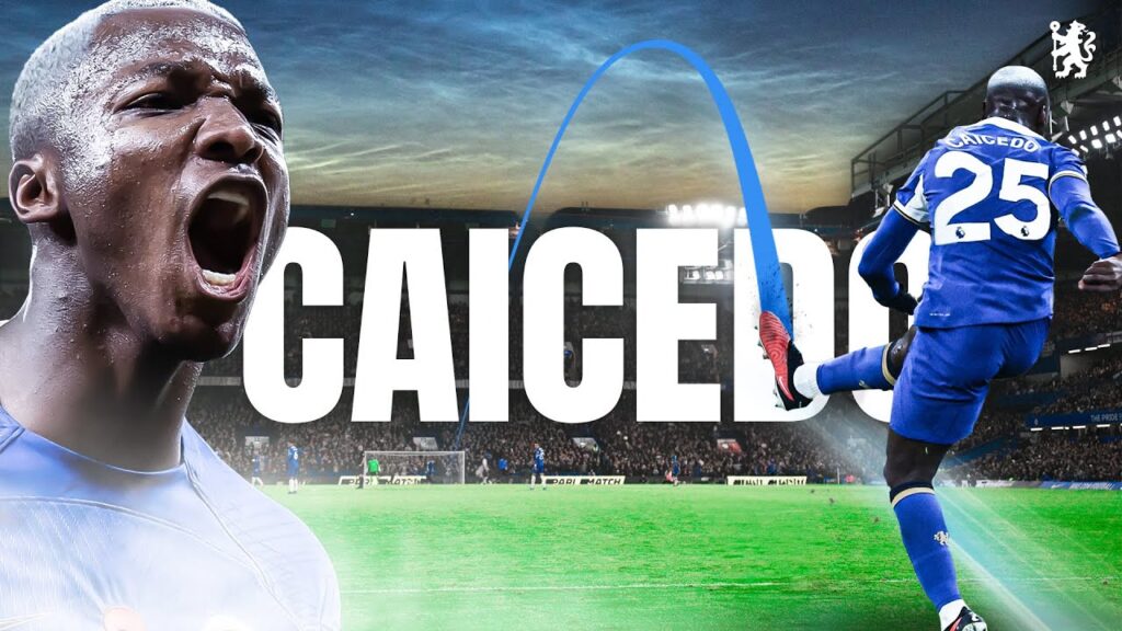 ALL ANGLES | Moisés Caicedo scores a halfway line STUNNER | Chelsea vs Bournemouth | PL 23/24 ALL ANGLES | Moisés Caicedo scores a halfway line STUNNER | Chelsea vs Bournemouth | PL 23/24