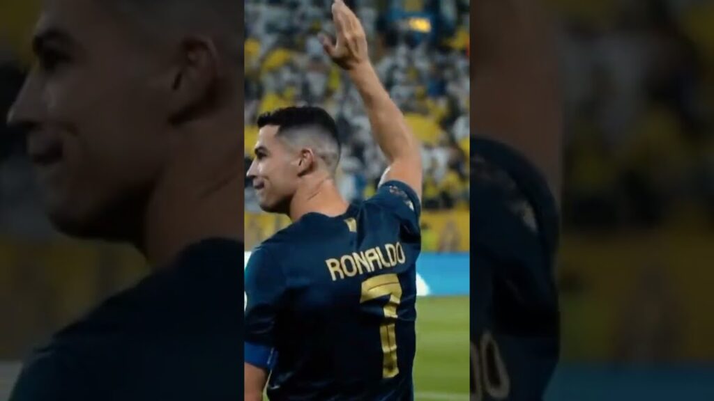 Ronaldo dancing after a great win #ronaldo #alnassr #football #shorts