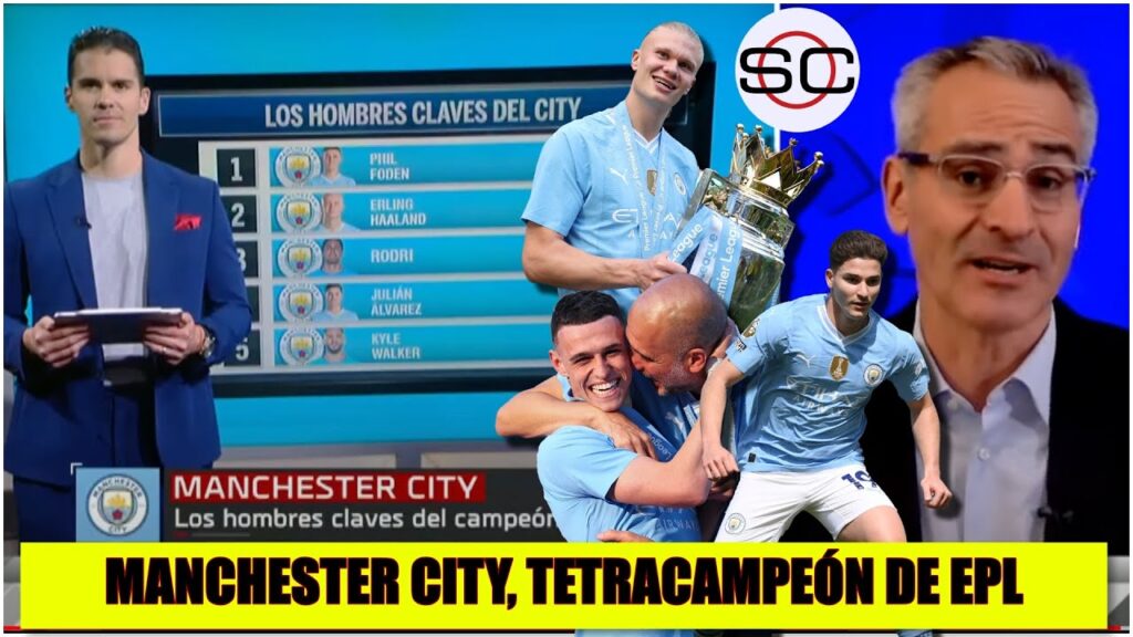 MAN CITY y los hombres claves: PHIL FODEN, HAALAND, RODRI, JULIÁN ÁLVAREZ y WALKER | SportsCenter