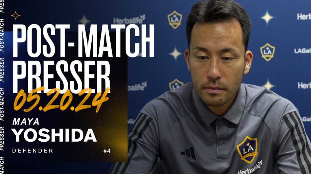 Maya Yoshida, Post-Match Presser | 5.20.24