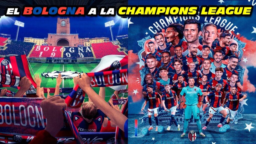 El BOLOGNA a la CHAMPIONS LEAGUE ⭐️