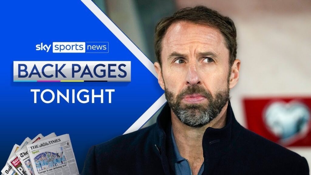 Gareth's Southgate's injury crisis ahead of England's Euro 2024 | Back Pages Tonight
