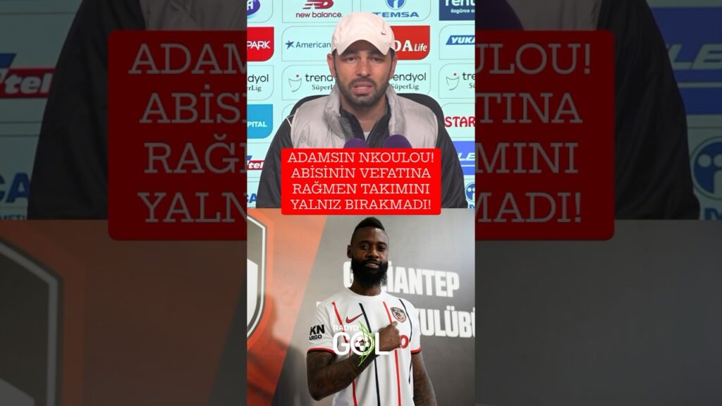 Abisinin vefatına rağmen takımını yalnız bırakmayan Nkoulou, 6-1'lik zaferin mimarlarından oldu!