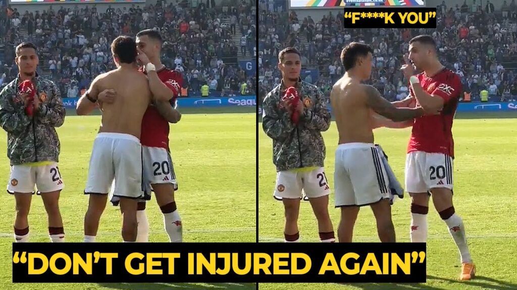 Dalot tried to confront Lisandro Martinez to ensure he was ready for the FA Cup Final | Man Utd News