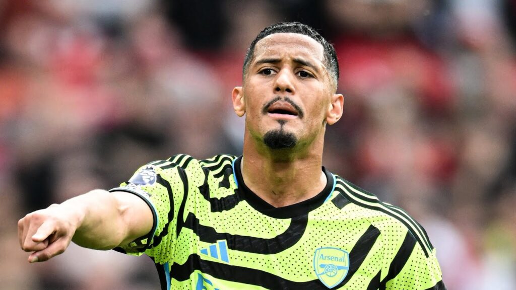 William Saliba vs Manchester United