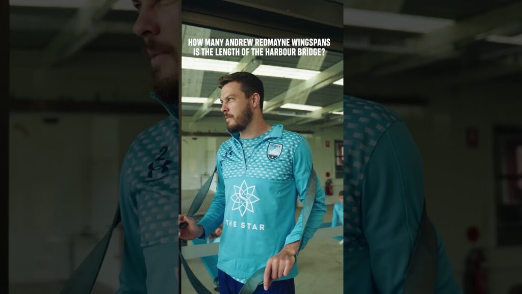 How many Redmayne wingspans long is the Harbour Bridge #Shorts #Riddles #SydneyFC