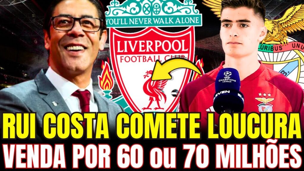 😱RUI COSTA COMETE LOUCURA! VENDA DE ANTONIO SILVA POR 60 OU 70 MILHÕES! NOTÍCIAS DO BENFICA! BENFICA
