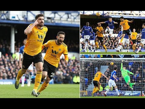Everton 1 3 Wolves Leander Dendoncker and Raul Jimenez pile the pressure on