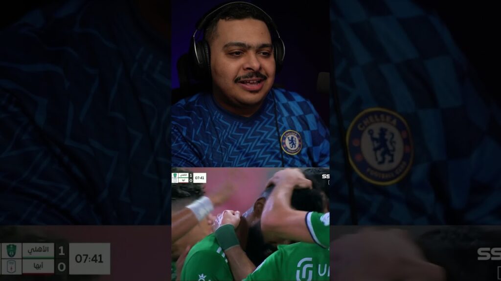 هدف الاهلي الأول على أبها عن طريق فراس البريكان ⚽