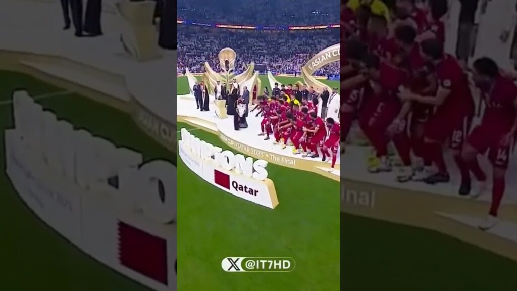 ‏🚨🚨🚨🚨🚨🚨‏شيل يا طويل العمر ❤️🇶🇦‏تتويج منتخب قطر رسميًا بـبطولة كأس أمم آسيا 2023م رسميًا في قطر! 🇶🇦🏆