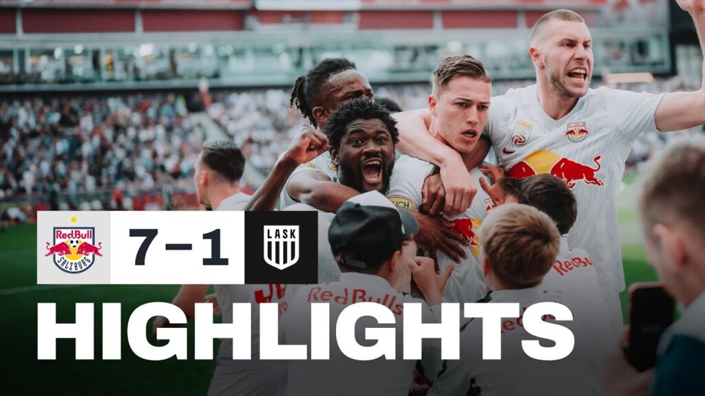 Kantersieg im Saisonfinale: Salzburg - LASK | Highlights | 32. Spieltag, ADMIRAL Bundesliga 23/24