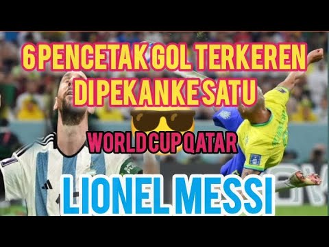 🔴 TOP 6 PENCETAK GOL KEREN || WORLD CUP QATAR || EDISI PEKAN KE 1.