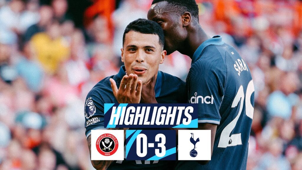 SHEFFIELD UNITED 0-3 TOTTENHAM HOTSPUR // PREMIER LEAGUE HIGHLIGHTS // EUROPA LEAGUE QUALIFICATION