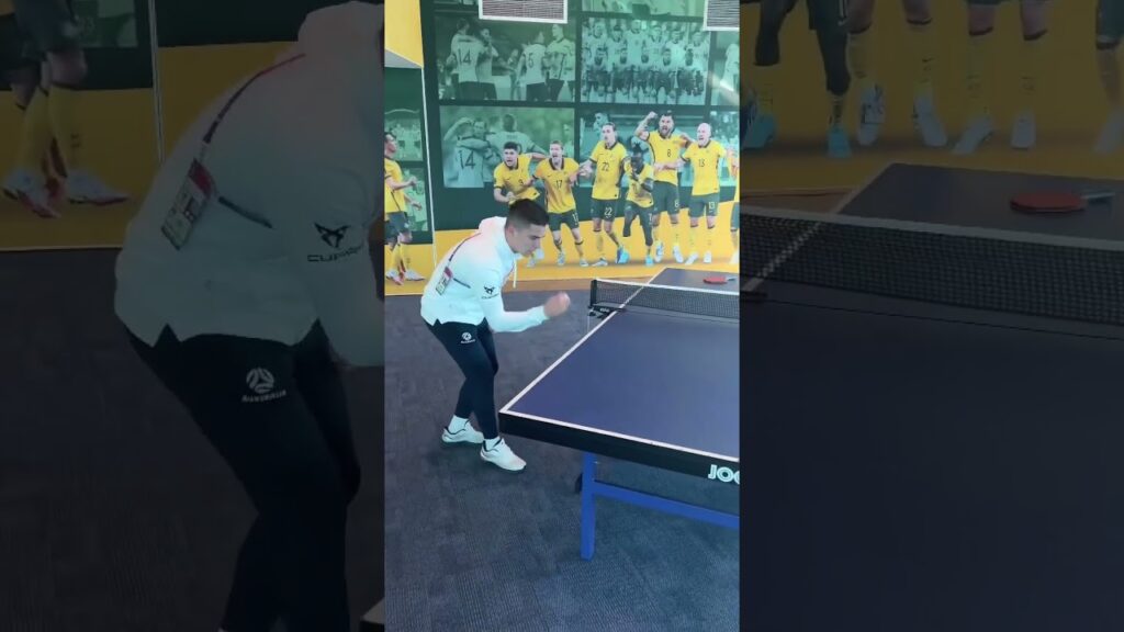 1️⃣, 2️⃣, 3️⃣, 4️⃣, 5️⃣, 6️⃣, 7️⃣ 🏓 #socceroos #worldcup #shorts #behindthescenes