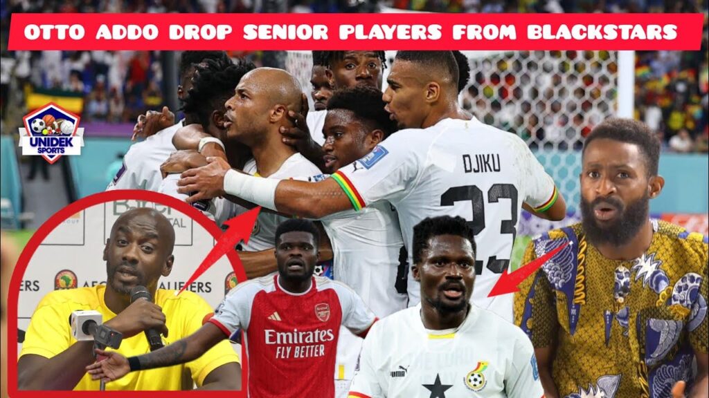 Otto Addo makes bold decision on Senior BlackStars Players;Listowel react to Ayew,Amartey,Partey Out
