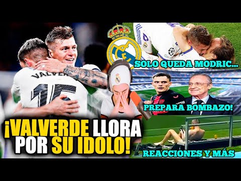 ¡FEDE VALVERDE LLORÁ por TONI KROOS! ASI REACCIONO el VESTUARIO a su ADIÓS |FICHAJE de FLORIAN WIRTZ