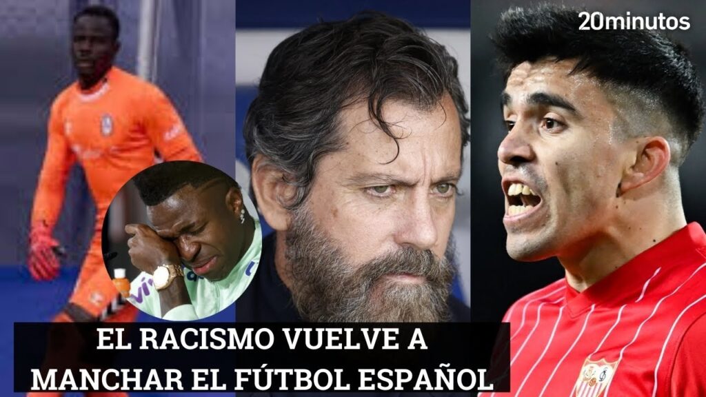 RACISMO EN EL FÚTBOL ESPAÑOL: Quique Sánchez Flores, Marcos Acuña, Sarr, Vinicius