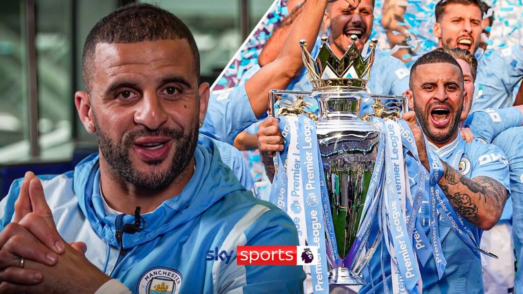 Where does Kyle Walker keep all his medals? 👀🥇