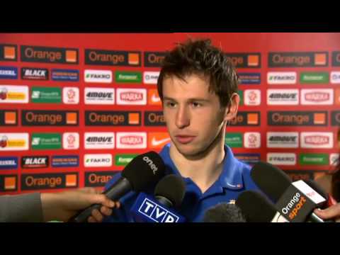 Polska - Ukraina: Grzegorz Krychowiak "Tylko pozytywna presja"