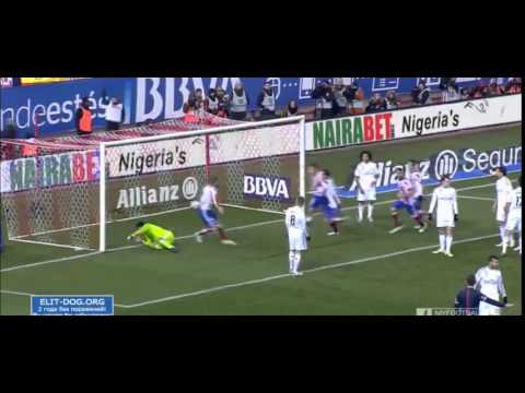 Jose Gimenez goa  Atletico Madrid 2 0 Real Madrid 07 01 2015 Copa del rey