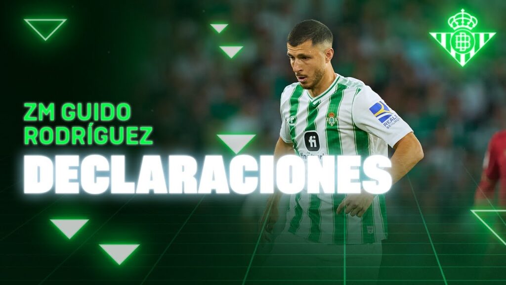 Declaraciones de Guido Rodríguez tras #ElGranDerbi ⚽💚 | Real BETIS Balompié