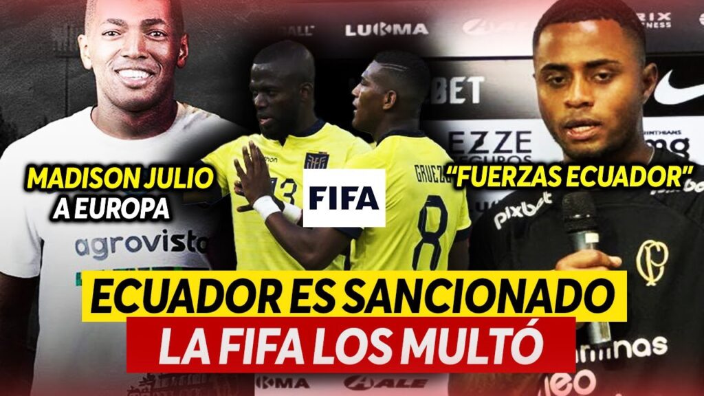 ECUADOR MULTADO por la FIFA | FÉLIX TORRES a un GRAN CLUB | BARCELONA SC SUSPENDE ACTIVIDADES