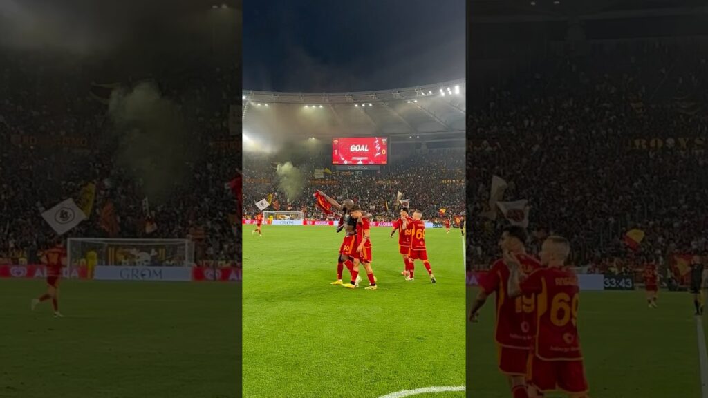 💥 ROMELU… LUKAKU! 🏟️ #asroma #seriea #football #goals