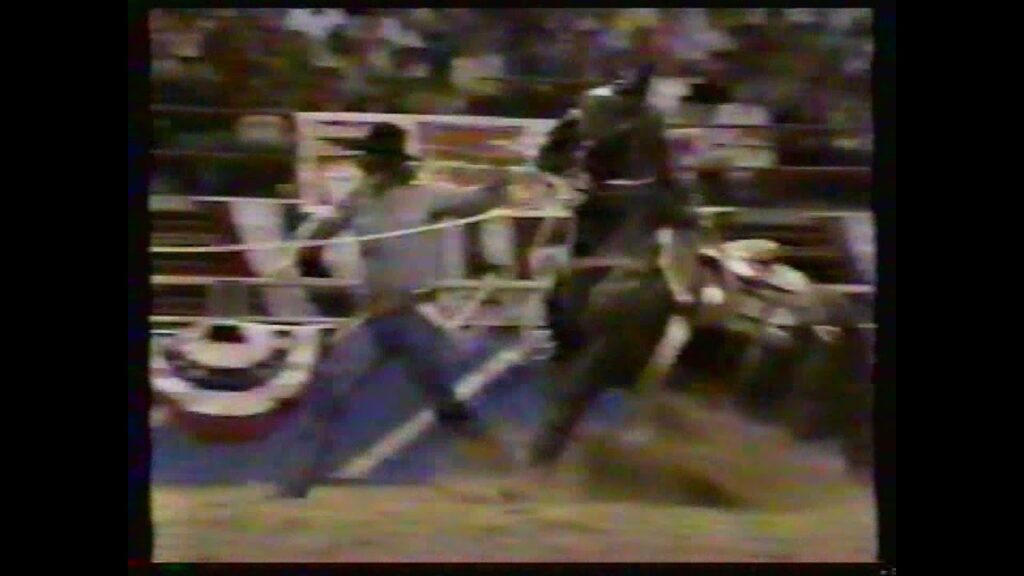 Calf Roping - 1986 NFR Rodeo - 10th Go Round