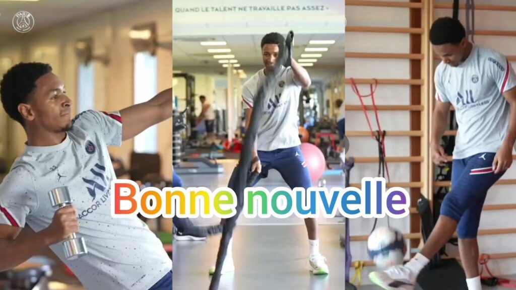 Après une longue période de bléssure , Abdou Diallo 🇸🇳🇸🇳 a repris les entraînements