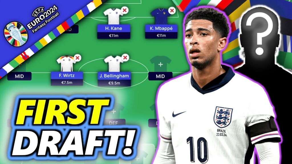 MY FIRST EURO 2024 FANTASY DRAFT AND STRATEGY! | EURO 2024 FANTASY TIPS