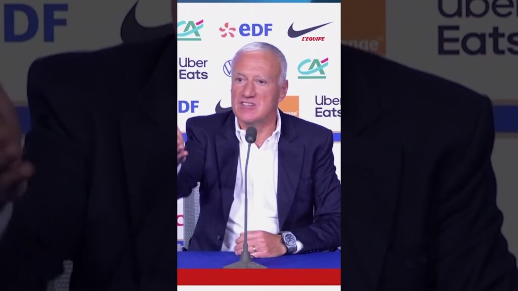 💪🏻 Deschamps défend Kolo Muani avant l'Euro ! #football #euro2024 #shorts