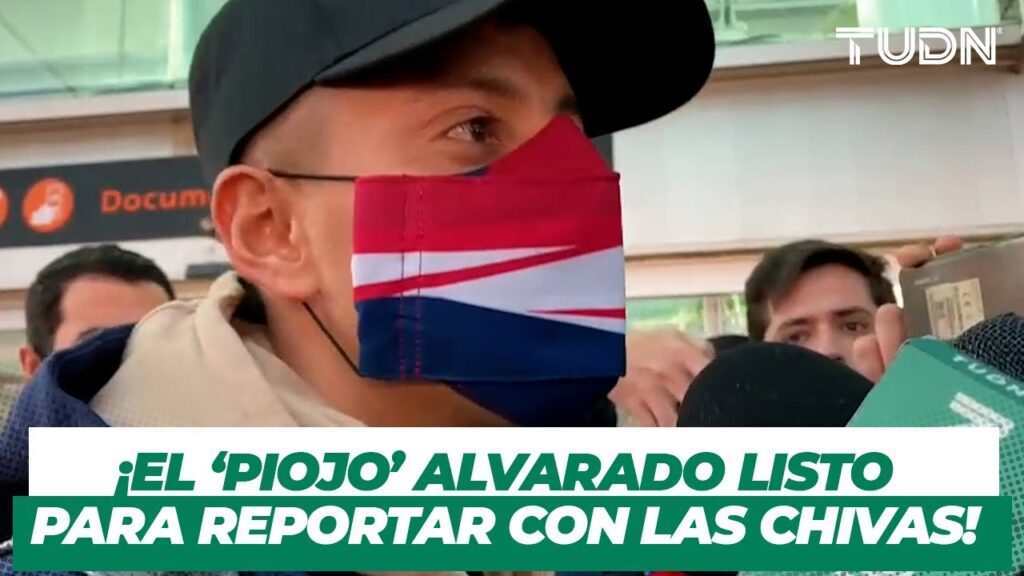 El ‘Piojo’ Alvarado ya está en Guadalajara para reportar con las Chivas I TUDN