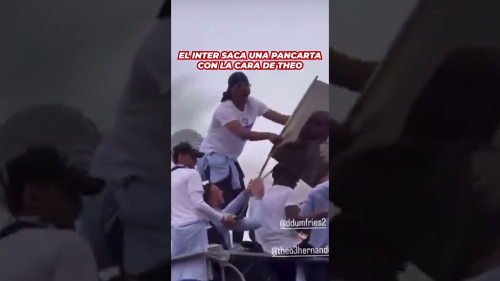 RIDICULIZAN a THEO HERNÁNDEZ en la CELEBRACIÓN del INTER