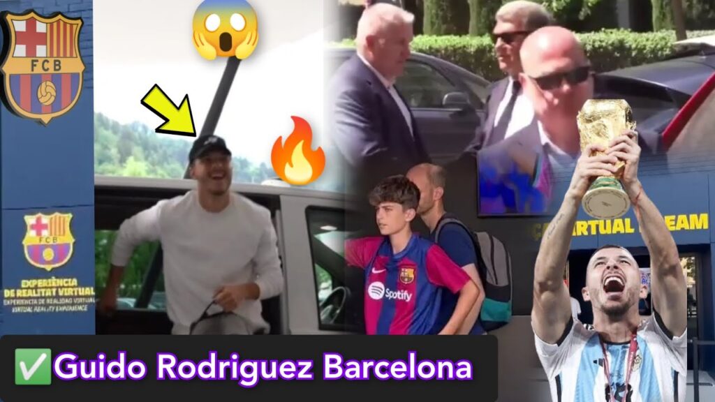 ✅ Confirmed!! Guido Rodriguez is almost Barcelona player 🔥, ✅ AGREEMENT getting sealed by Laporta...