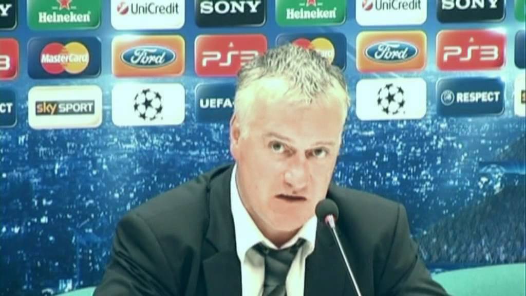 Didier Deschamps reacts after Marseille dump Inter out of UEFA Champions League