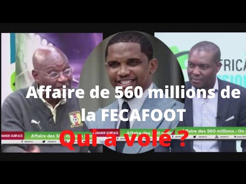 QUI A DÉTOURNÉ LES 560 MILLIONS DE LA FECAFOOT ? La réponse dans cette vidéo.