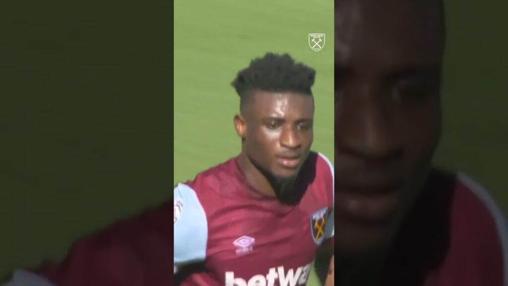 Mohammed Kudus' spectacular bicycle kick v Manchester City #shorts #westham #football