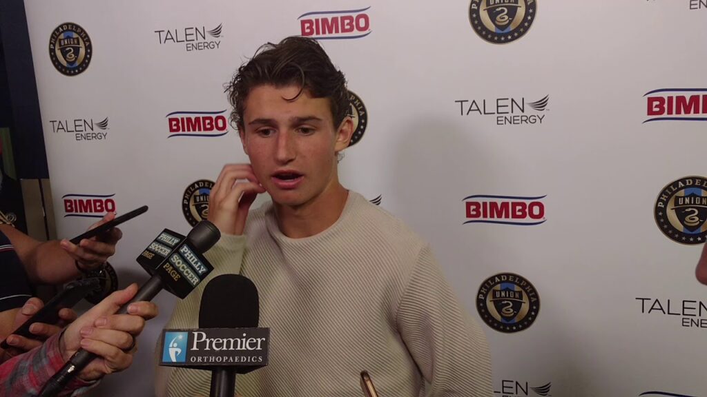 Philadelphia Union Brenden Aaronson vs DC United 8/24/19