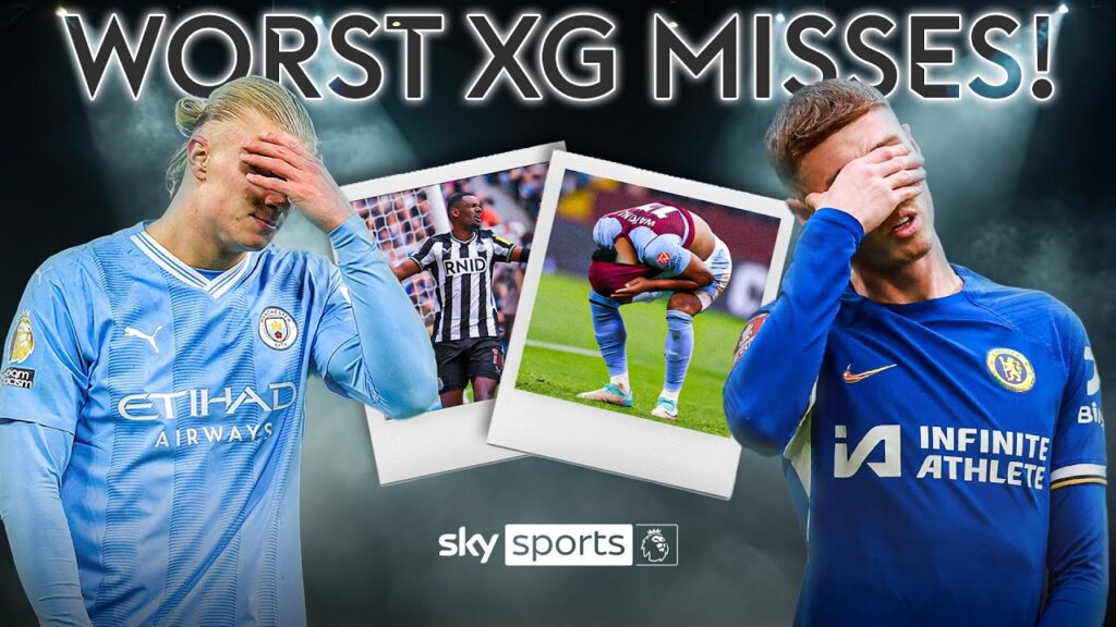 Worst misses with the HIGHEST xG in the 2023/24 Premier League season! 🤯