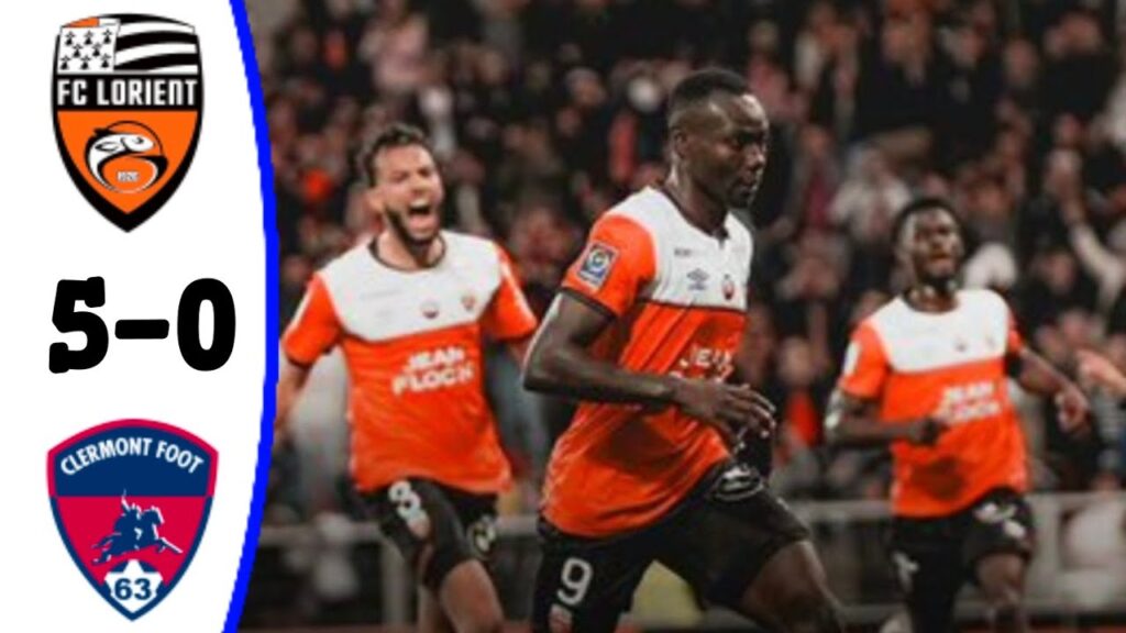 Lorient vs Clermont Foot (5-0) Bamba Dieng Goal | All Goals and Extended Highlights