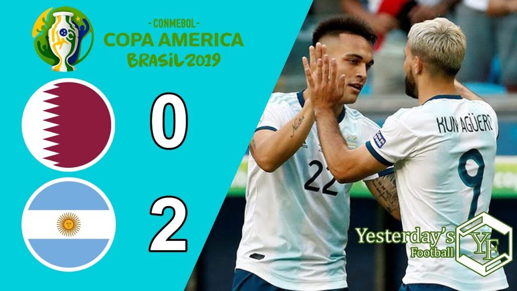 Qatar vs Argentina 0-2| All Goals & Highlights | Copa America-2019 (yesterdaysfootball)