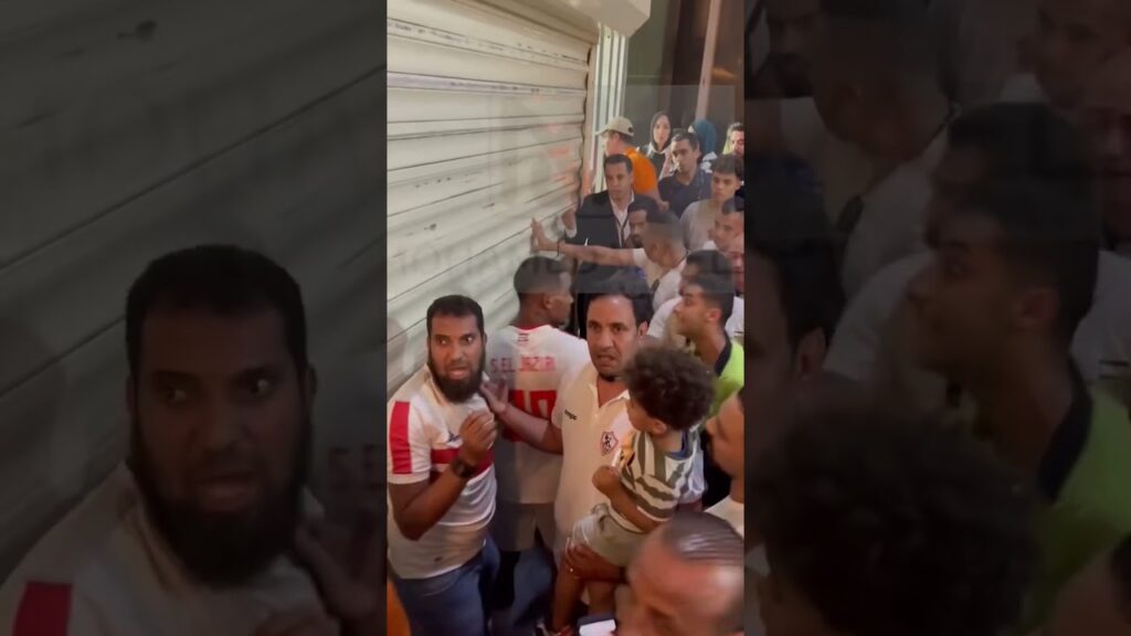 بسبب الكوفية  تم  منع زوجة سيف الدين الجزيري من دخول الملعب بعد تتويج الزمالك