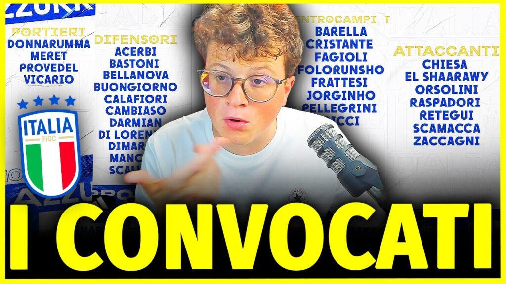 CLAMOROSO!! FAGIOLI CONVOCATO!! LA MIA REAZIONE AI CONVOCATI DI SPALLETTI PER EURO 2024