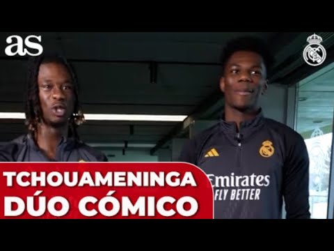 TCHOUAMENÍ, CAMAVINGA y un DÚO CÓMICO especial | REAL MADRID TCHOUAMENÍ, CAMAVINGA y un DÚO CÓMICO especial | REAL MADRID