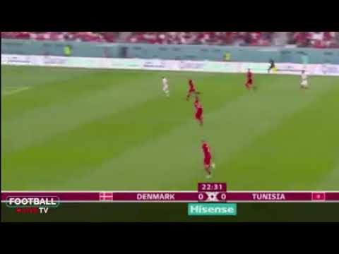 Denmark vs Tunisia 0-0 - Highlights & All Goals 2022 world_cup2022#football#denmarkvs tunisia