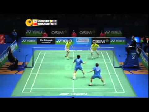 R16 - Jung Jae Sung/Lee Yong Dae vs Chai Biao/Guo Zhendong - All England 2011
